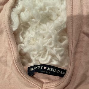Brandy Melville pink halter top